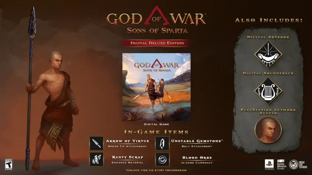 remake trilogie grecque God of War Sons of Sparta PS5